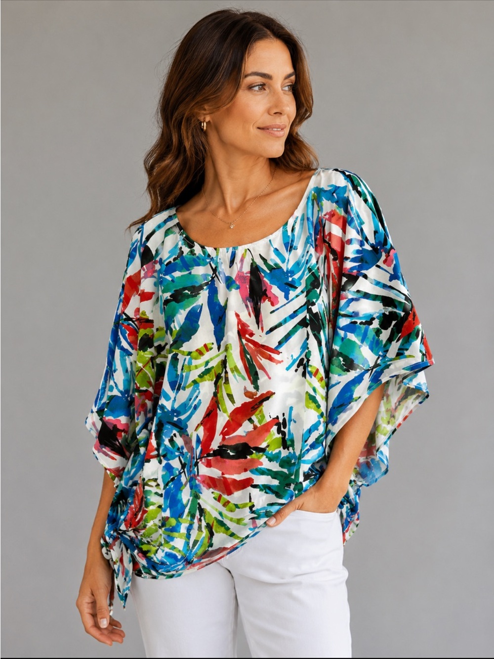 🎉5 for $45🎉 Life style top blouse shirt size 1X